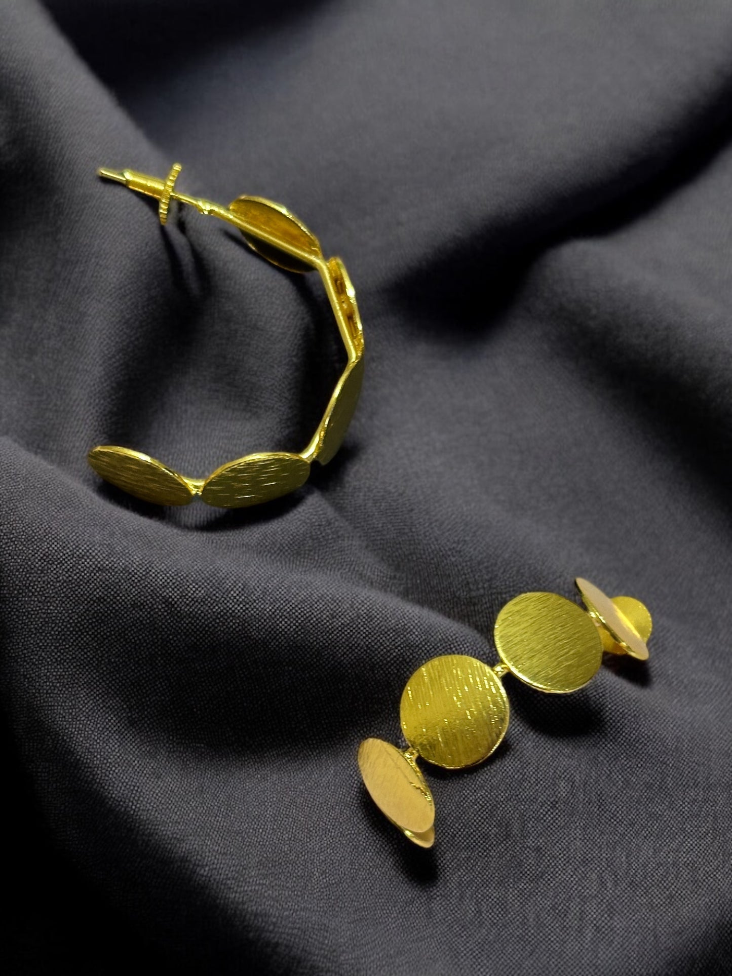 Aurem Pure Brass Hoops