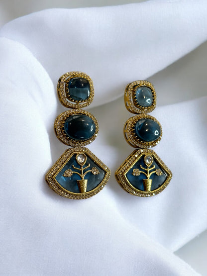 Contemporary Holdali Dangler Earrings
