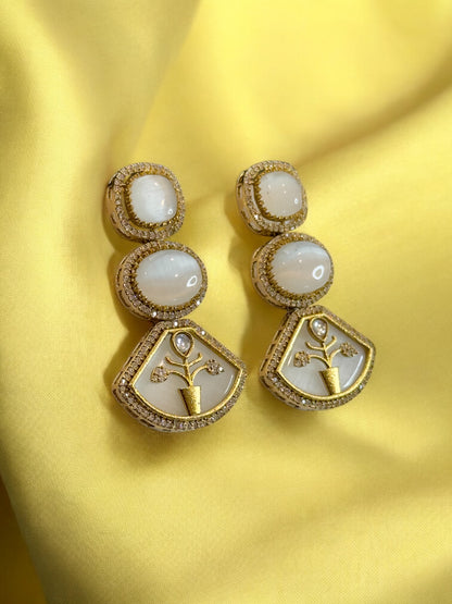 Contemporary Holdali Dangler Earrings