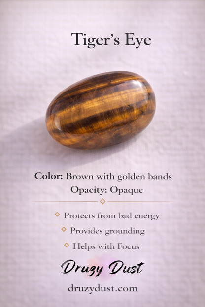 5 PCS Tiger's Eye Pendent Set with Ring and Bracelet