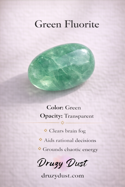 Green Fluorite Stone Saisha Bracelet