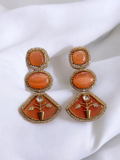 Contemporary Holdali Dangler Earrings