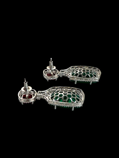 Statement Party Flair Crystal Danglers