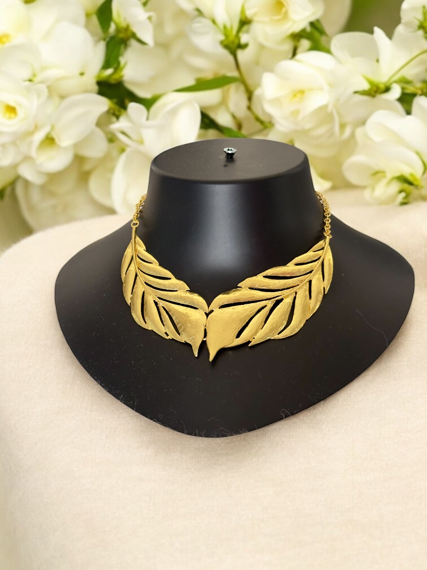 Sonapatra Gold Plated Brass Necklace