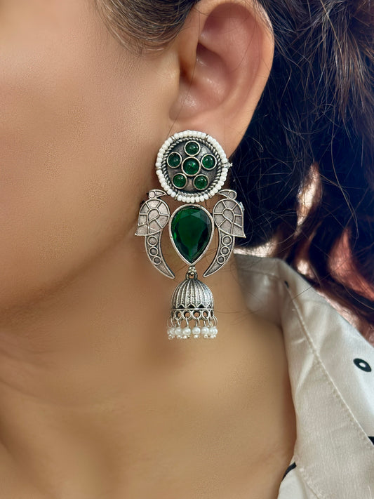 Kriti Pachi Jhumkas