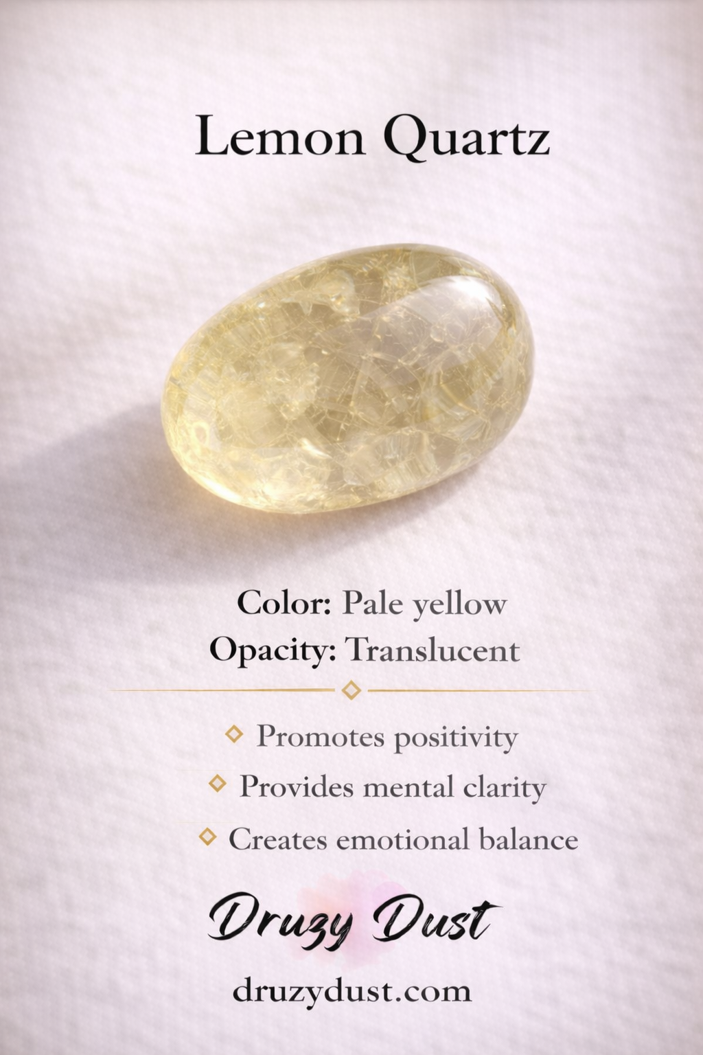 Lemon Quartz Stone Saisha Bracelet