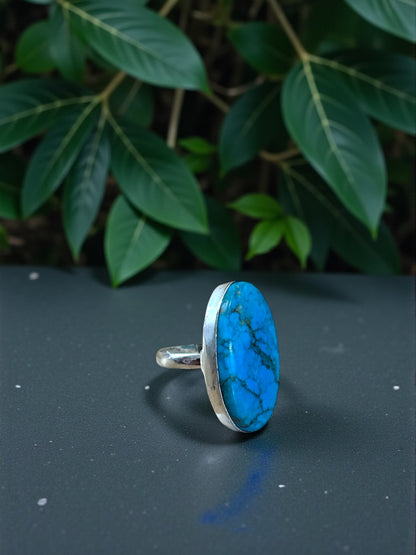 Turquoise Boho Ring