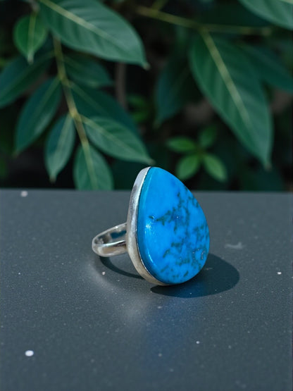 Turquoise Boho Ring