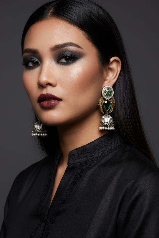 Kriti Pachi Jhumkas
