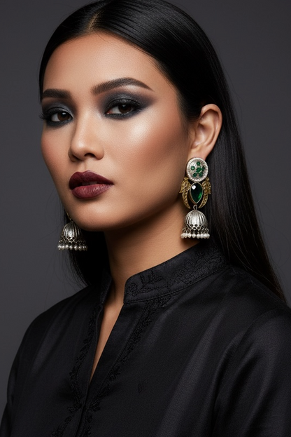 Kriti Pachi Jhumkas