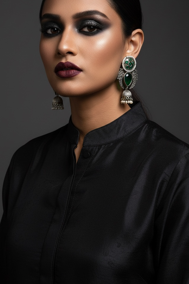 Kriti Pachi Jhumkas