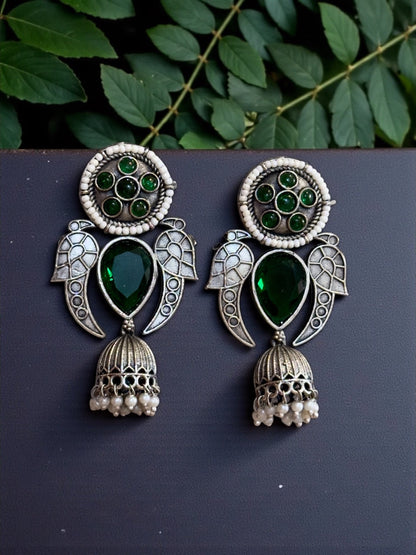 Kriti Pachi Jhumkas