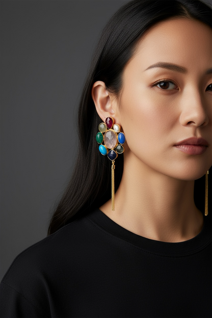 Apsara Stone Earrings