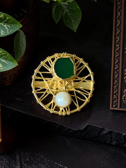 Rani Moti Pearl Ring