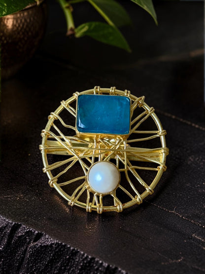 Rani Moti Pearl Ring