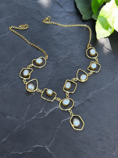 Pearl Geo Necklaces Set