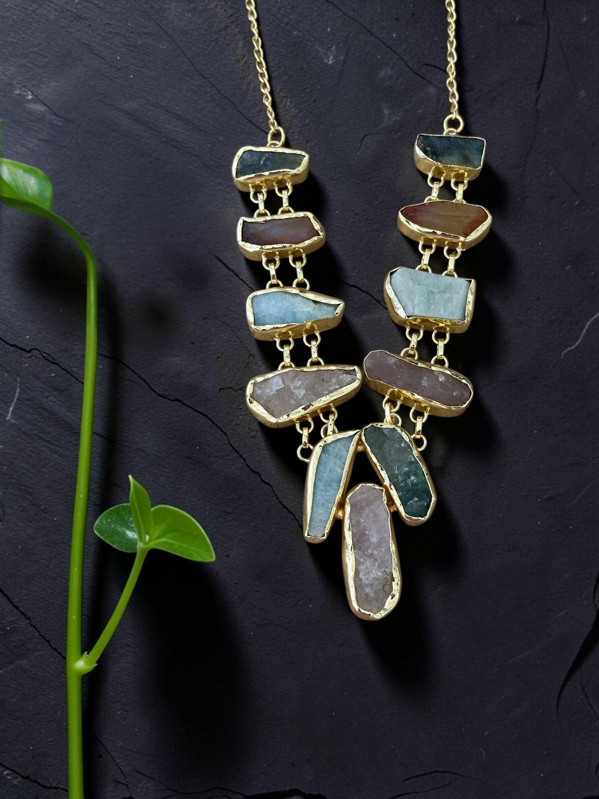 Multistone Bella Necklaces Set