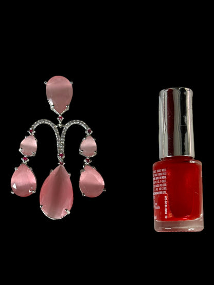 Chandelier CZ Cocktail Party Earrings