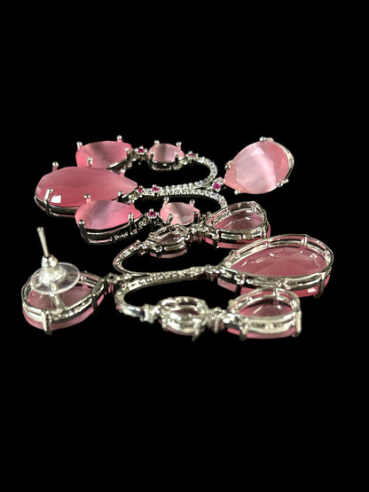 Chandelier CZ Cocktail Party Earrings