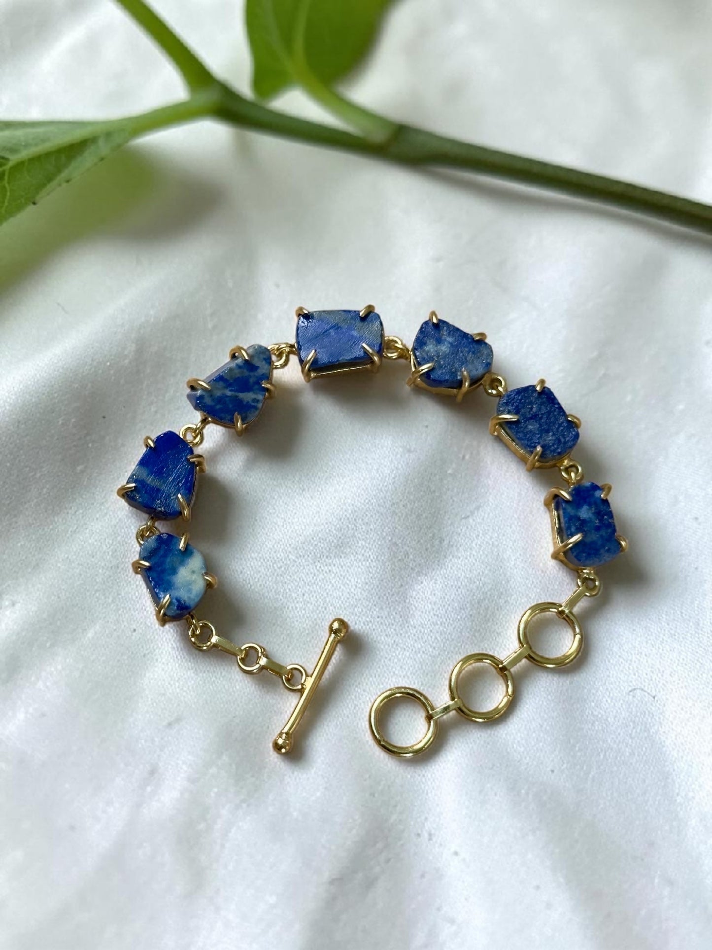 Blue Lapis Lazuli Stone Saisha Bracelet