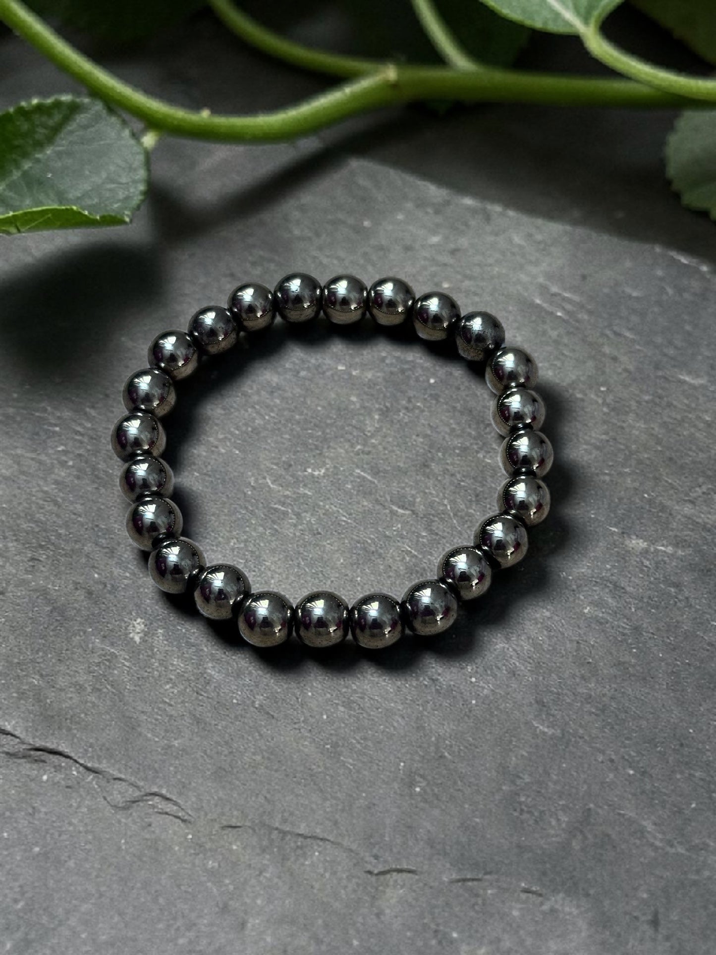 Silver Pyrite Beaded Aura Bracelet