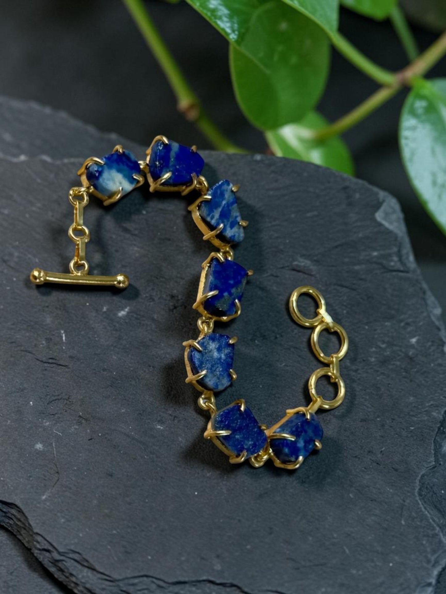 Blue Lapis Lazuli Stone Saisha Bracelet