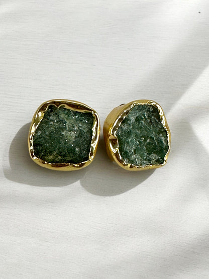 Green Aventurine Statement Floral Hasli