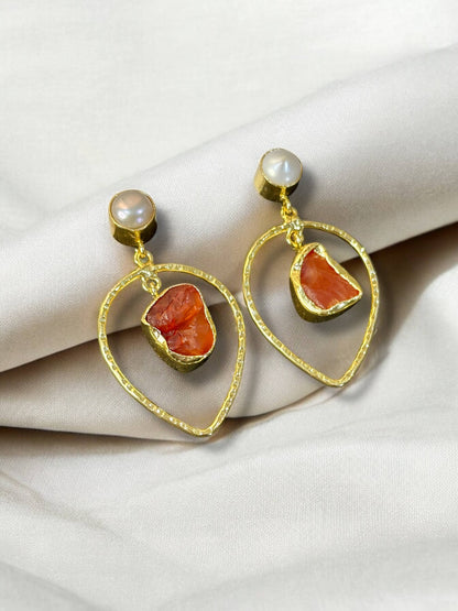 Single Stone Dew Drops  Danglers