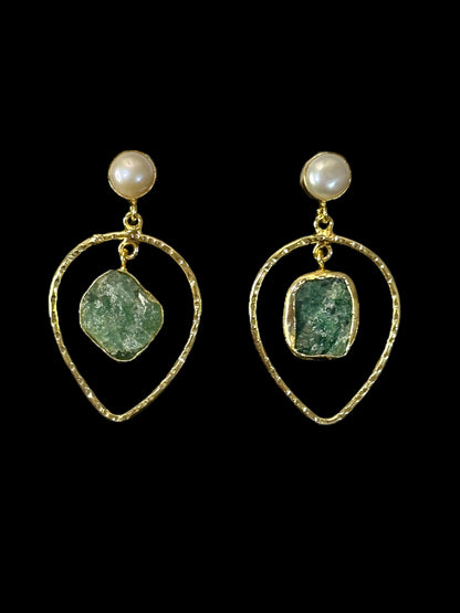 Single Stone Dew Drops  Danglers