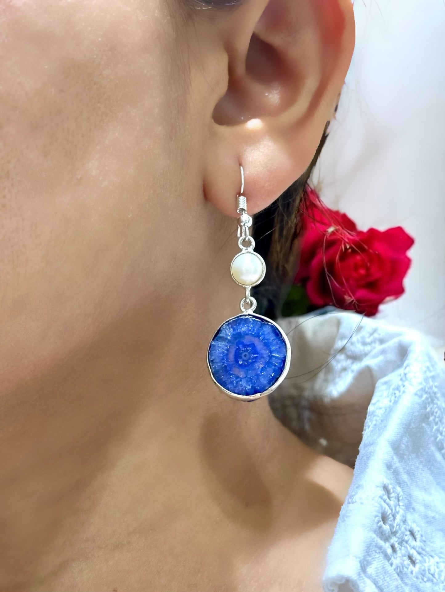 Everyday Stone Drop Earrings