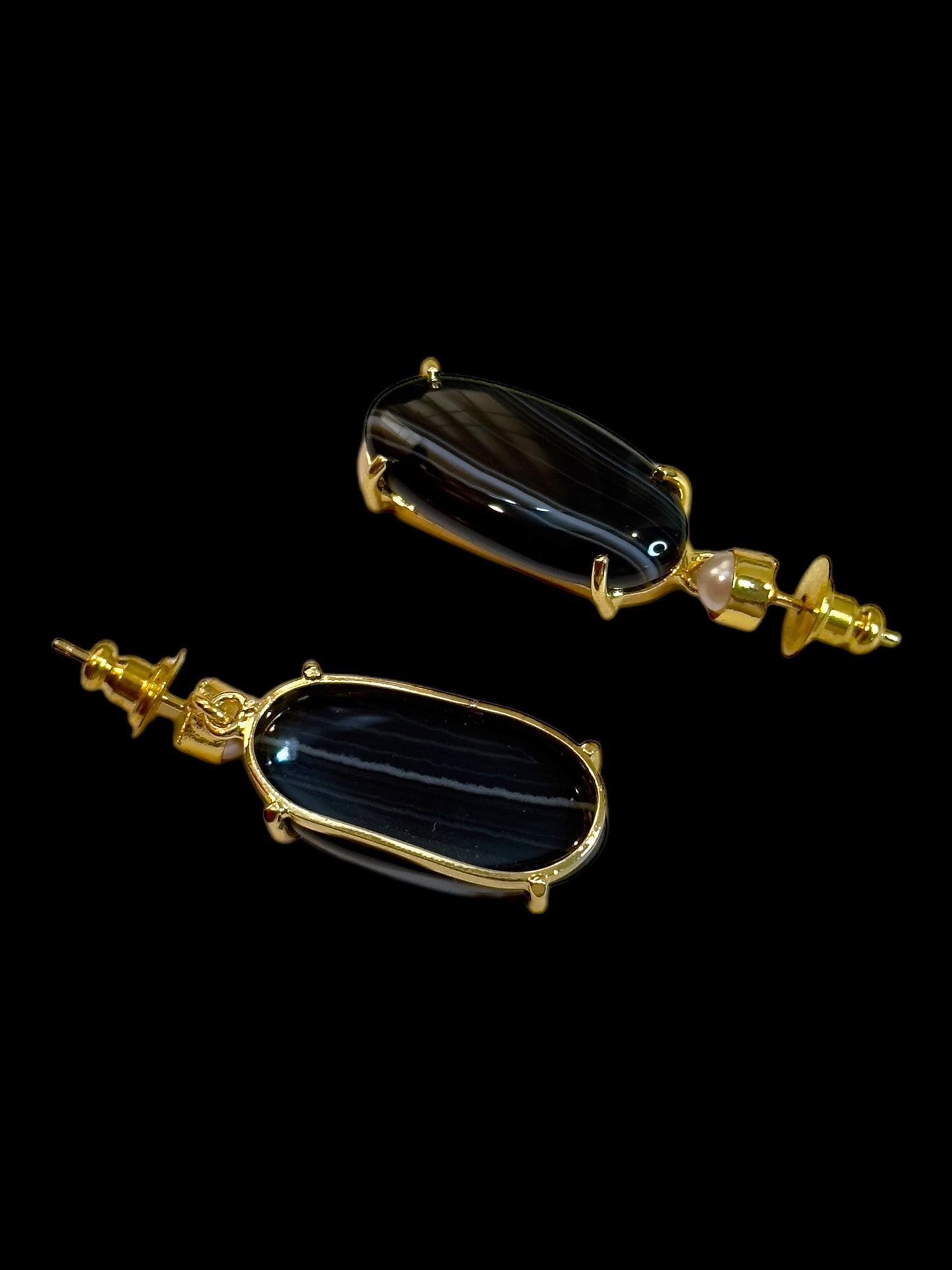 Everyday Onyx Stone Earrings