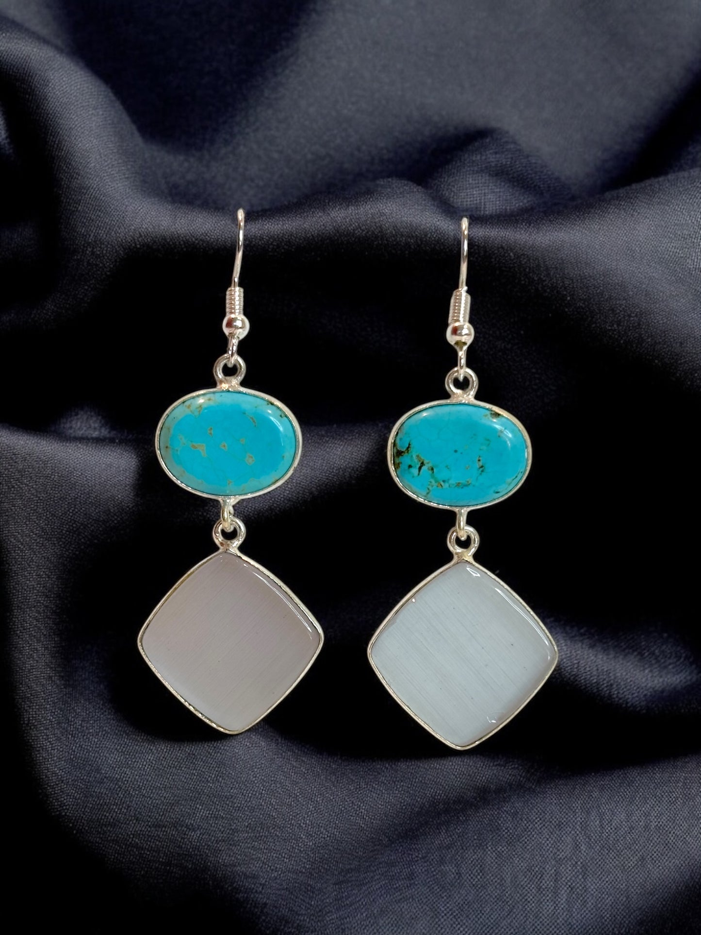 Everyday Stone Drop Earrings
