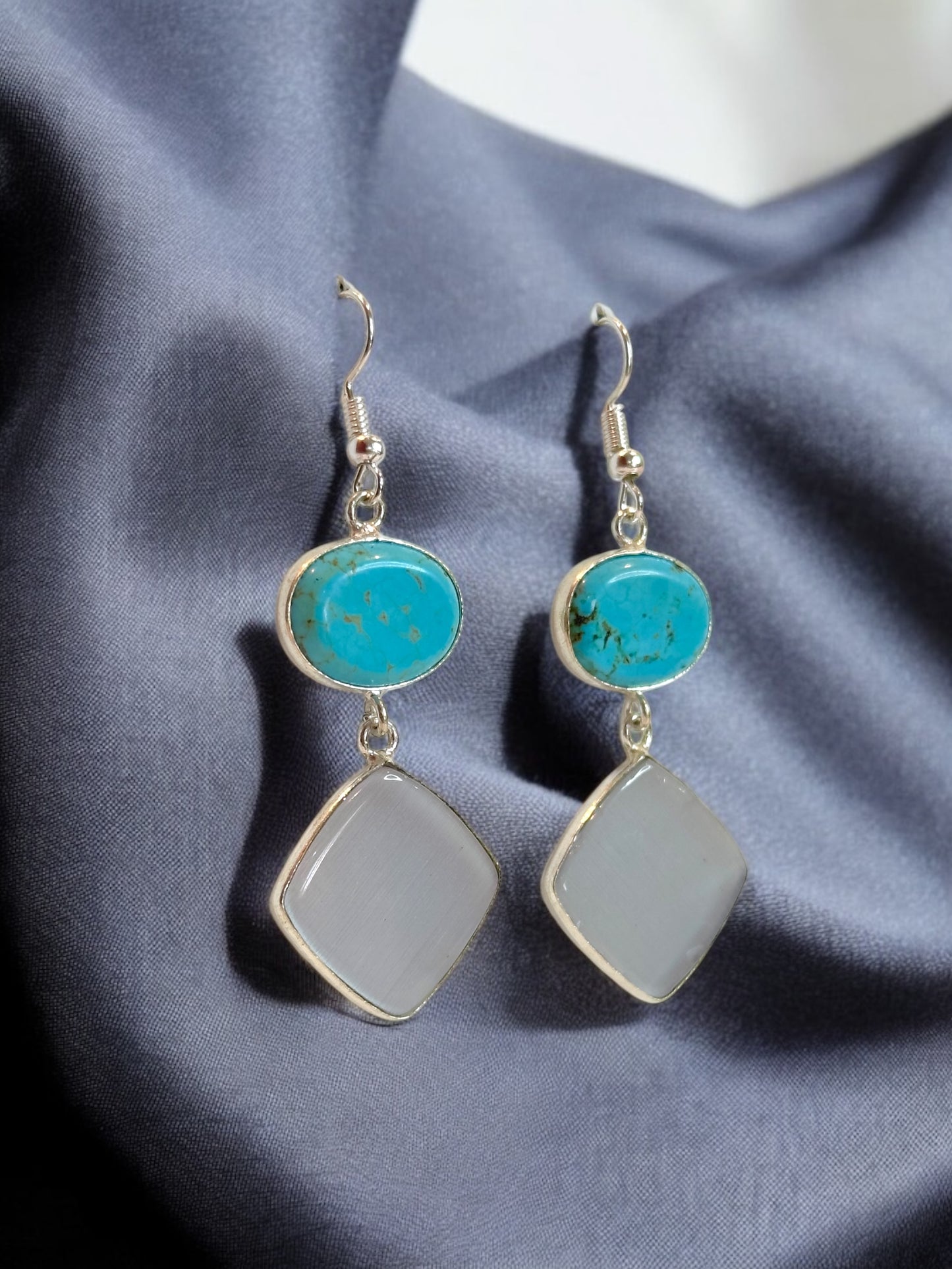 Everyday Stone Drop Earrings