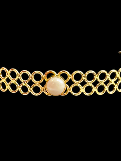 Real Pearl European Torque Necklace Kadi Hasli