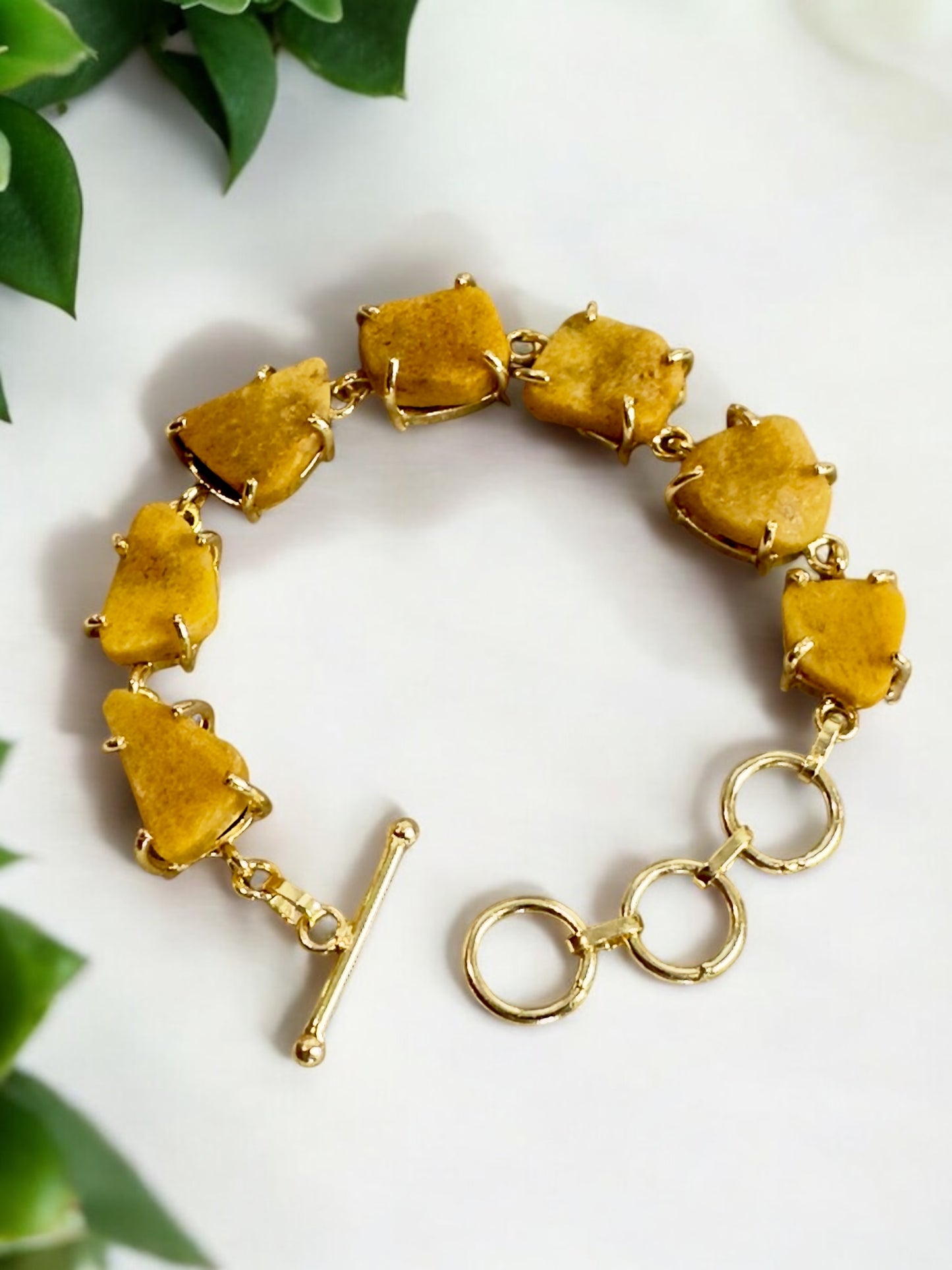 Yellow Aventurine Stone Saisha Bracelet