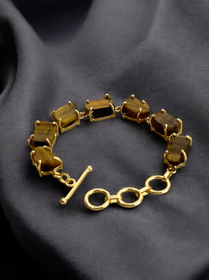 Brown Tiger's Eye Stone Saisha Bracelet