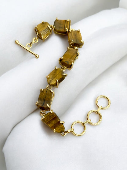 Brown Tiger's Eye Stone Saisha Bracelet