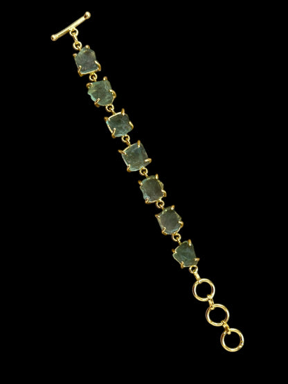 Green Fluorite Stone Saisha Bracelet