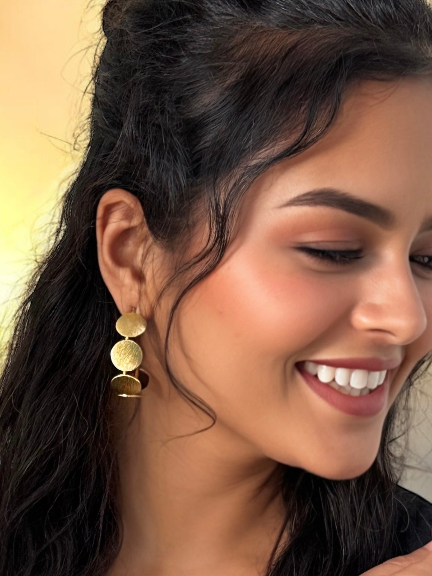 Aurem Pure Brass Hoops