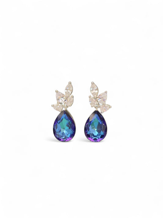 Swarovski Kiara Teardrop Crystal Studs