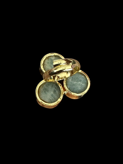 Tricon Stone Ring