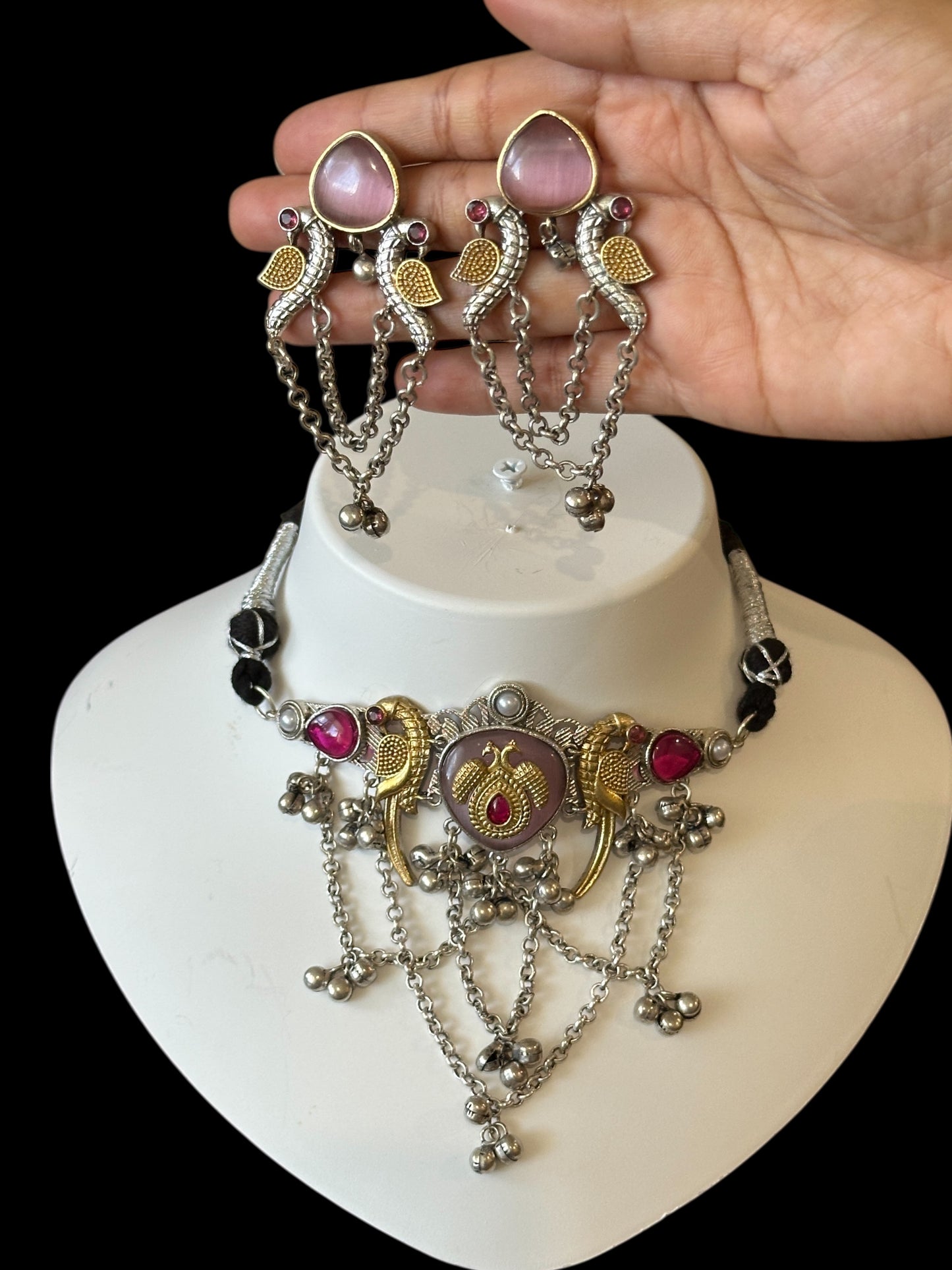 Dual Tone Aishwarya Choker Set