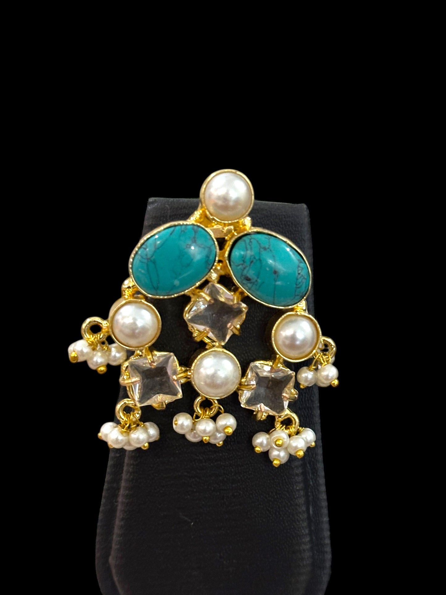 Feroz Statement Necklace Set with Tikka