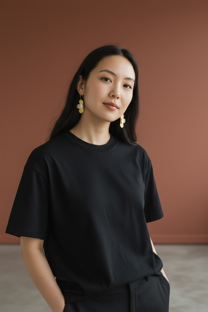 Sara MOP Drop Earrings