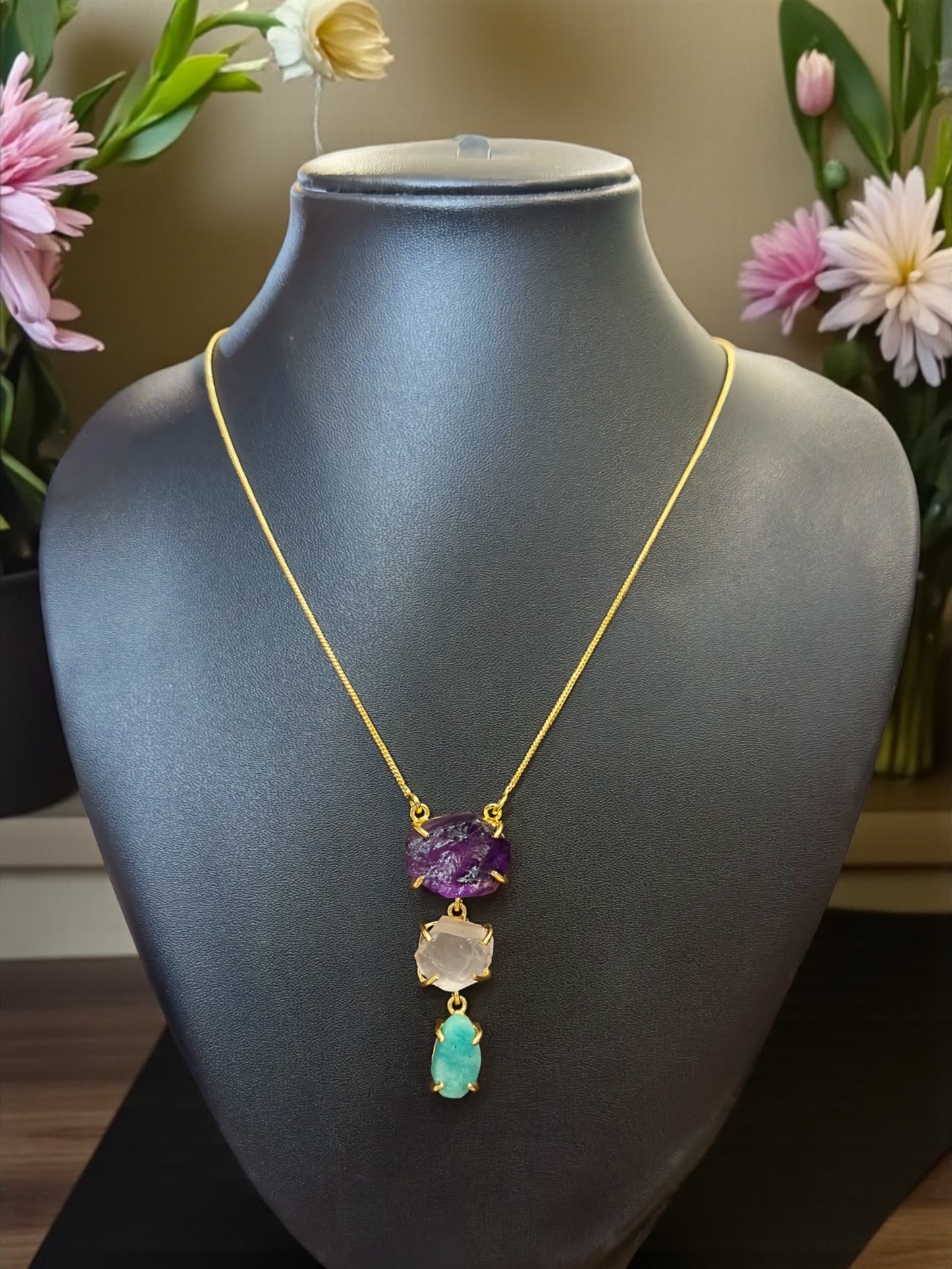 The Sun Down Stone Necklace