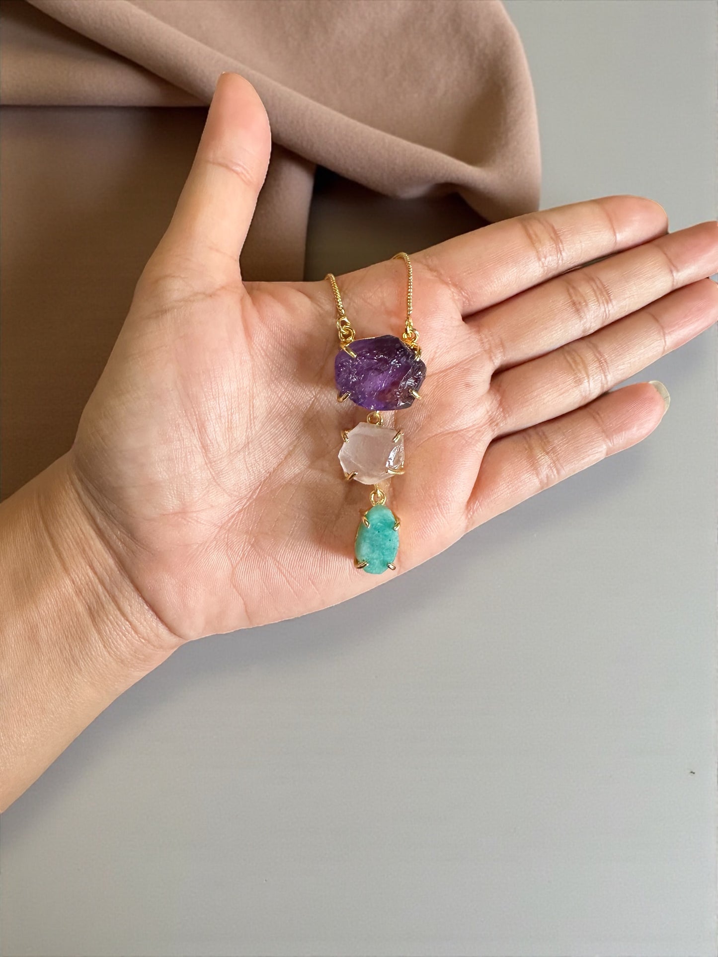 The Sun Down Stone Necklace