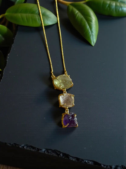 The Sun Down Stone Necklace