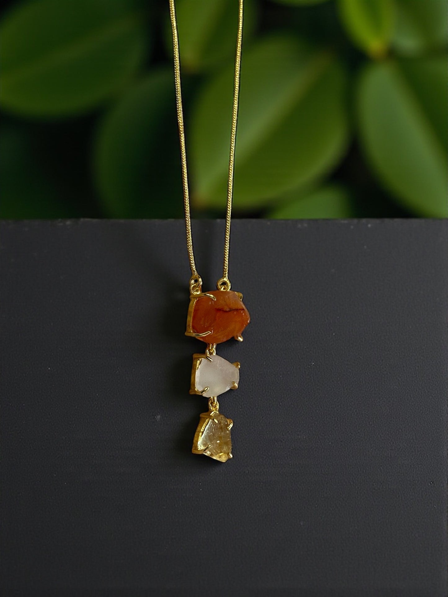 The Sun Down Stone Necklace