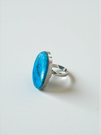 Turquoise Boho Ring