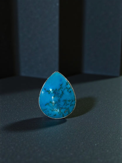 Turquoise Boho Ring